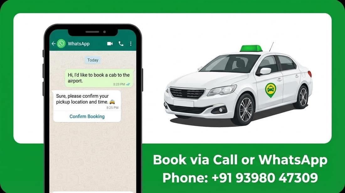Easy WhatsApp booking | Cab in Tirupati, Tirupati cabs, Tirupati taxi service