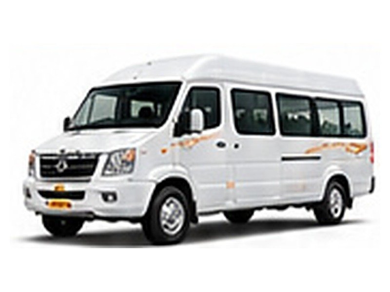 12-seater Tempo Traveller option in Tirupati